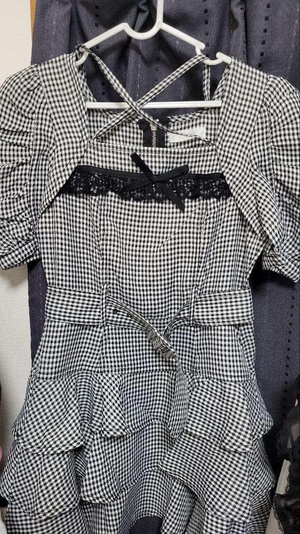 『pium』ティアードフリルミニワンピース