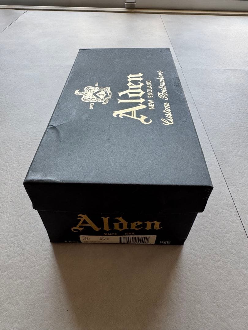 Alden オールデン 9901 黒 サイズ8.5E