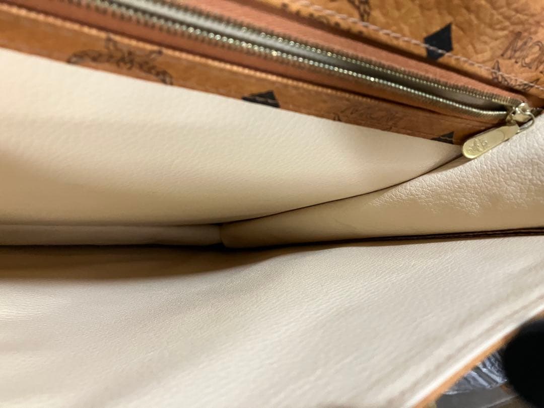 超メルカリ市❗️ MCM ビジネスバッグ ブラウンレザー