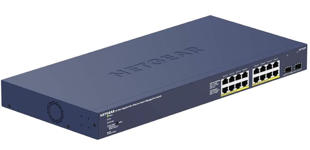 NETGEARギガビット16ポートPoE+スイッチ GS716TP-100AJS