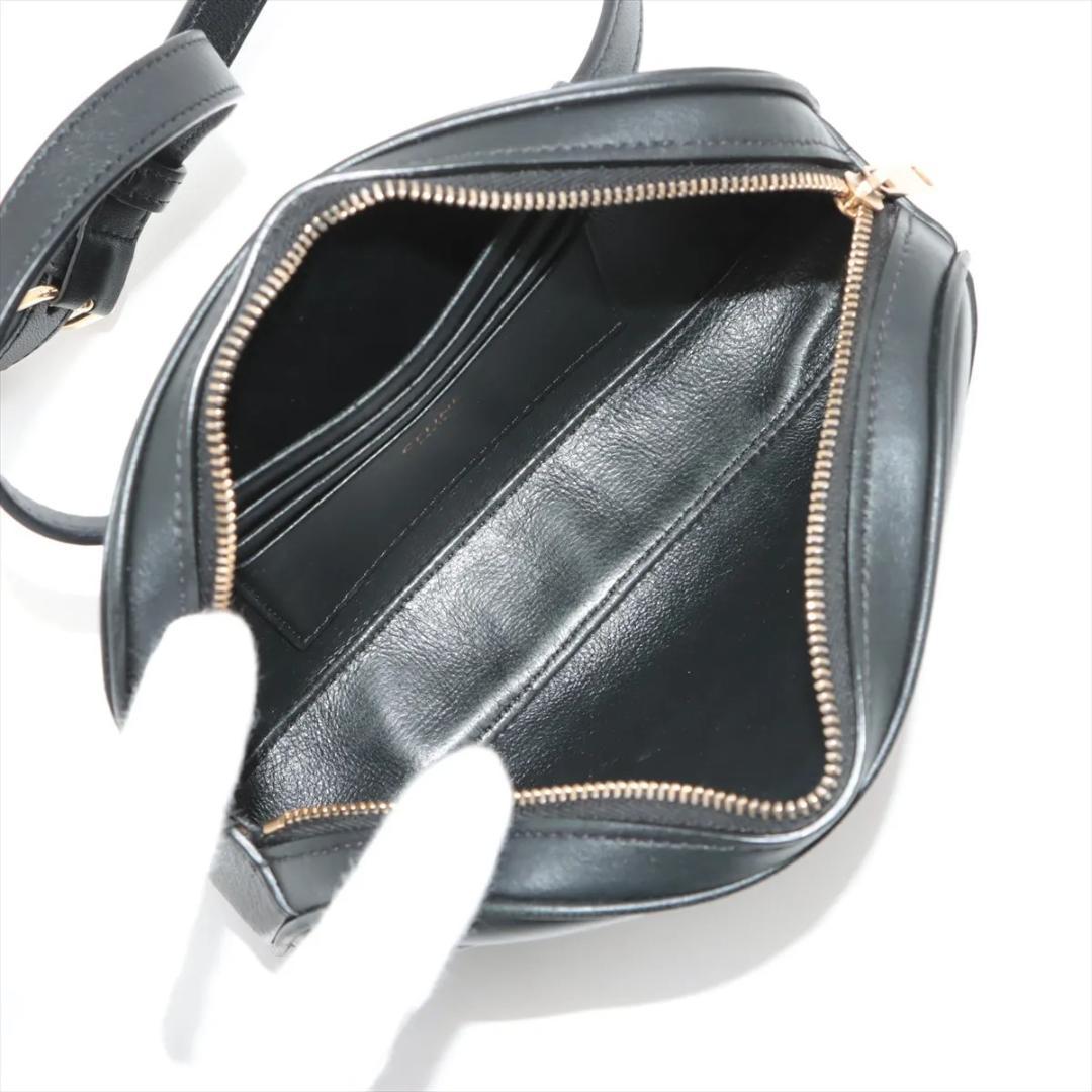 セリーヌ クレシー レザー ウエストポーチ ブラック　CELINE　ボディバッグ