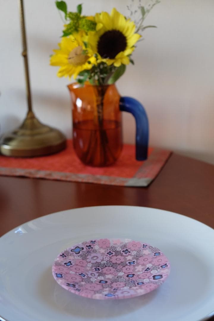 ミルフィオリ エルコーレ・モレッティ プレート 皿 黒木国昭/藤田喬平/田子美紀