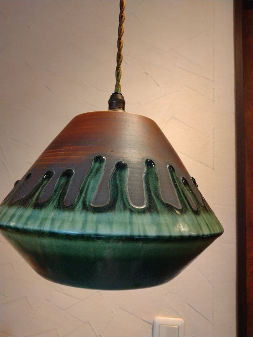 Marina　マルヒロ　タンクランプ　M　ペンダントライト　波佐見焼