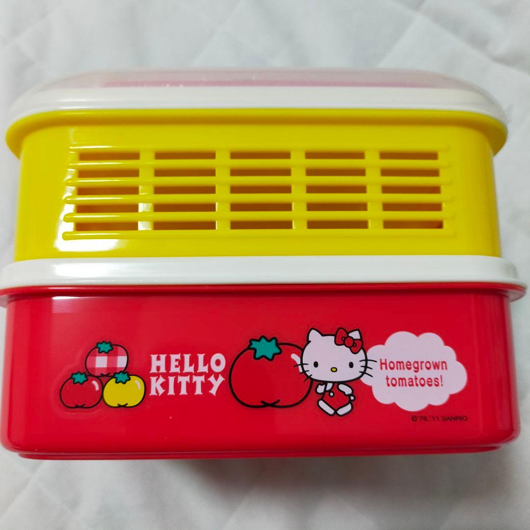 HELLO KITTY 2011年製　ランチボックス　レトロ弁当箱　ピクニック
