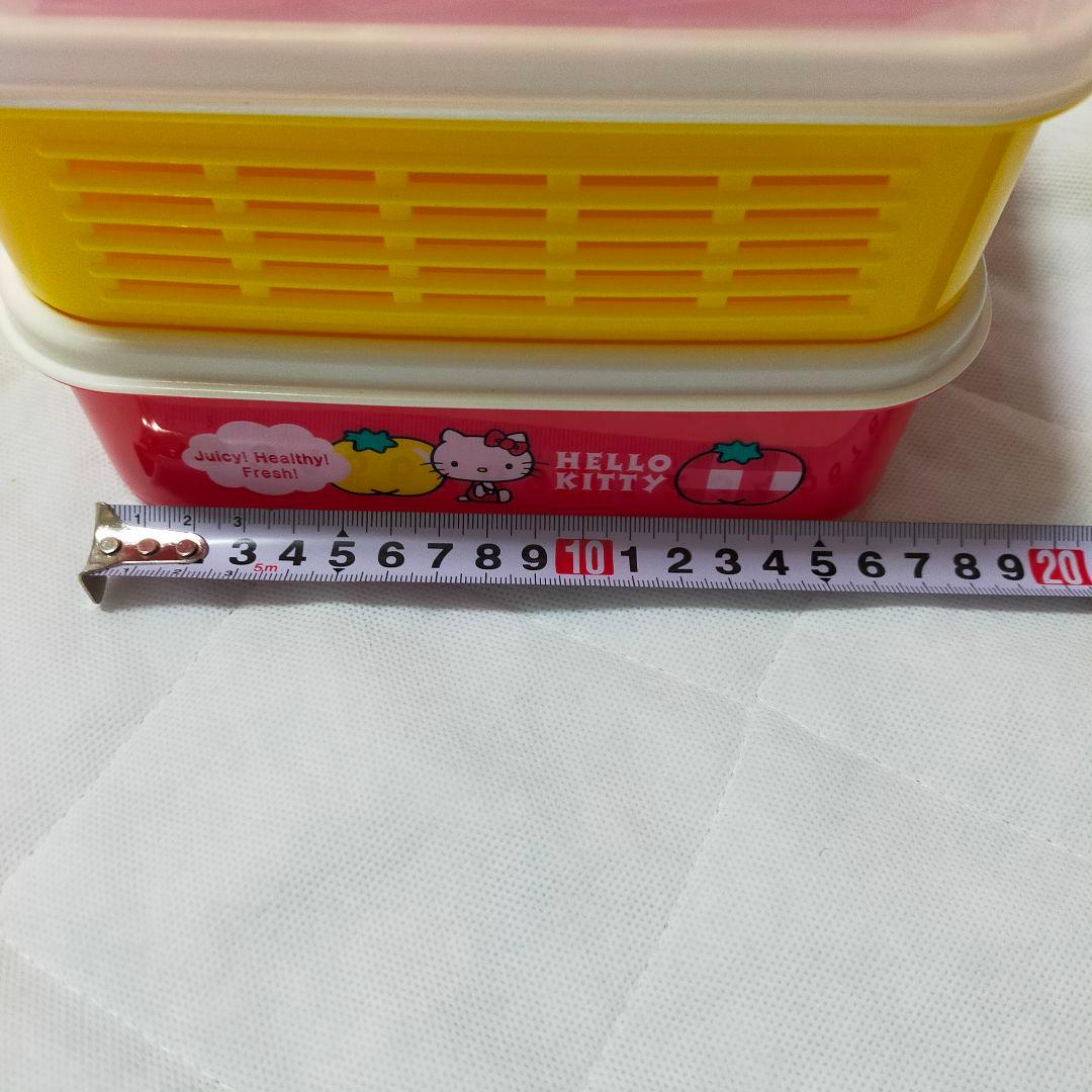 HELLO KITTY 2011年製　ランチボックス　レトロ弁当箱　ピクニック