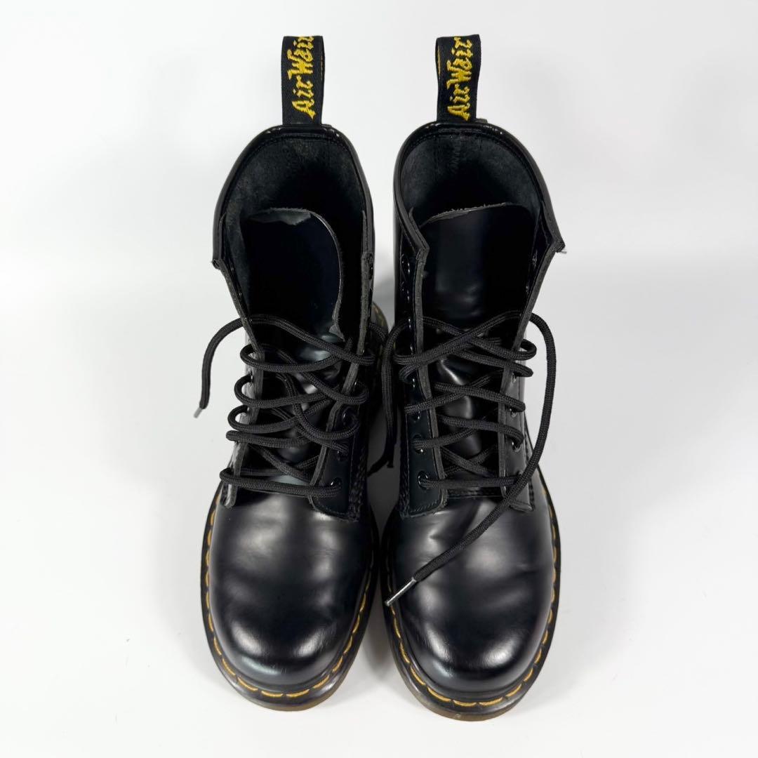 【美品】Dr.Martens ドクターマーチン〈1460〉８ホールブーツ革靴　黒