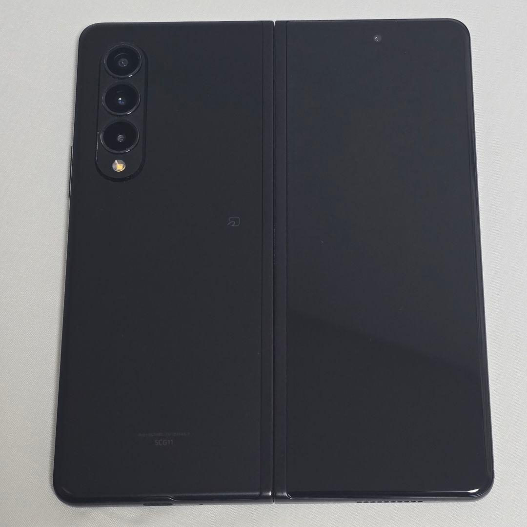 【新品同様・訳あり】Galaxy Z Fold3 au checkBattery