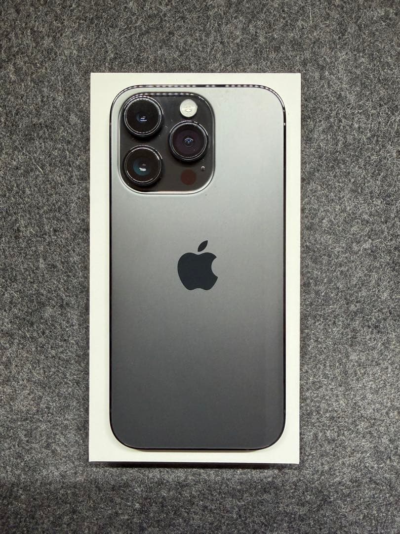【箱付き】iPhone14 Pro スペースブラック 512GB SIMフリー
