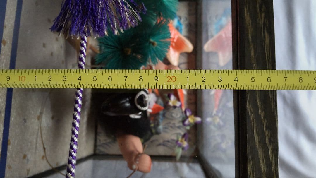 五月人形　出世金太郎　鯉釣り（あしがら山）ケース入　昭和レトロ　アンティーク