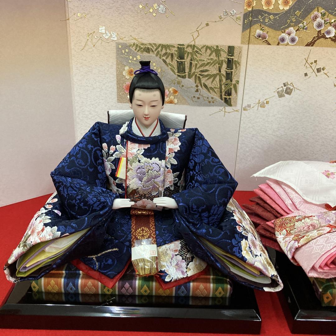 G5 豪華でお洒落な衣装　大三五親王のみ　雛人形　人形のみ　親王飾り　雛飾り