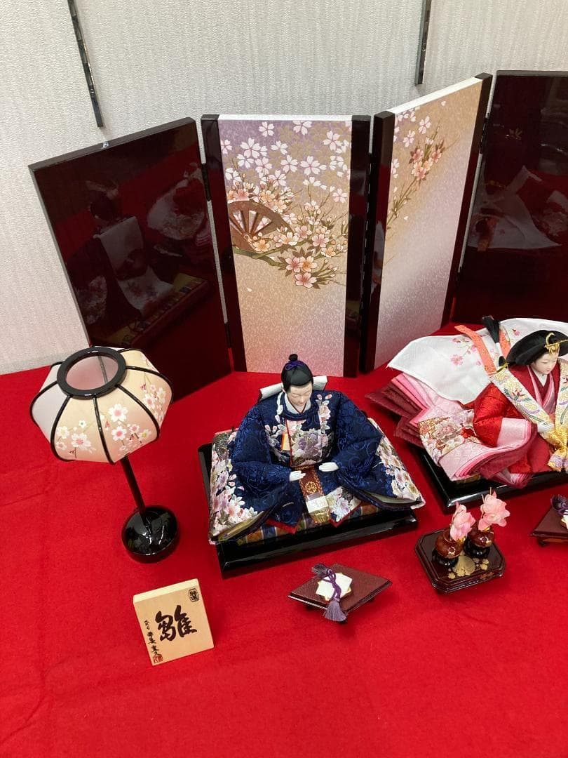 G5 豪華でお洒落な衣装　大三五親王のみ　雛人形　人形のみ　親王飾り　雛飾り