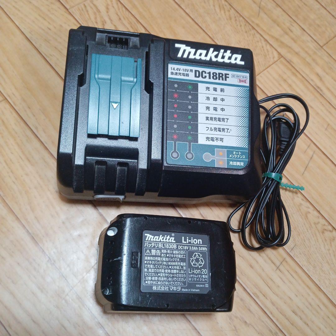 マキタ18V充電式クリーナーCL281FD純正充電器、バッテリー、サイクロン等付