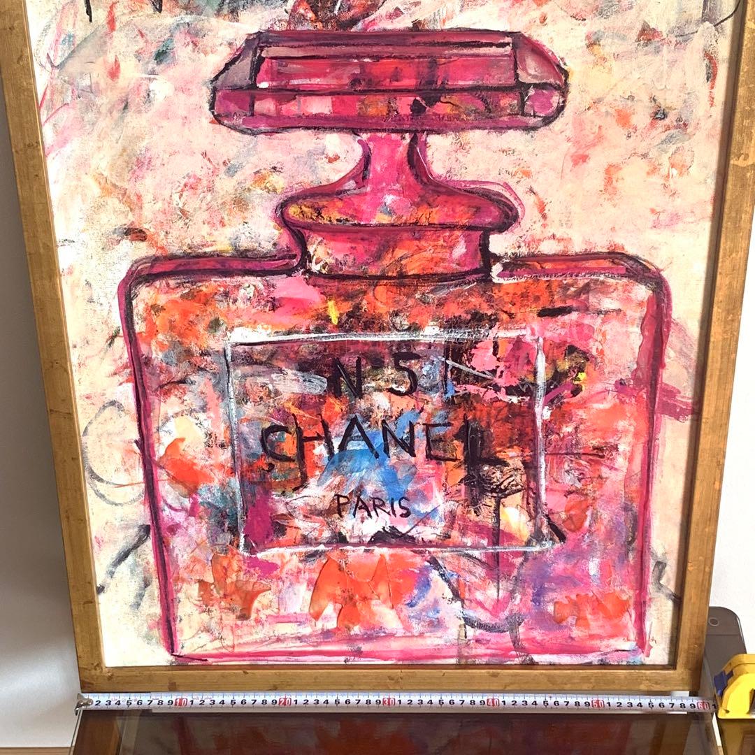 フランフラン No.5 CHANEL 抽象画 キャンバスアート