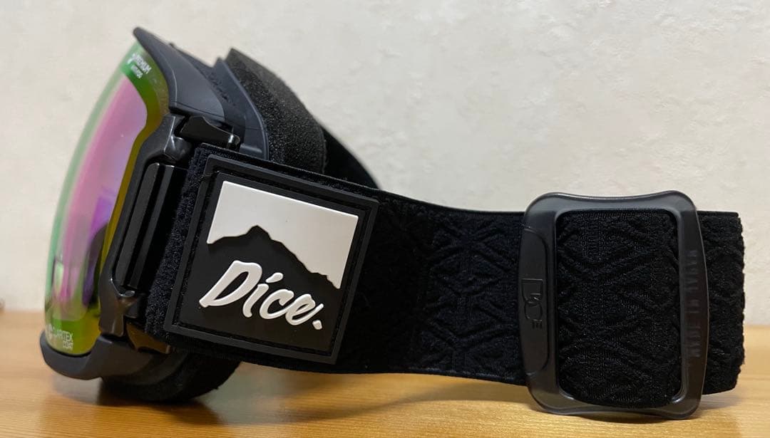 DICE BANK ダイス　バンク　ゴーグル　調光/MIT RED