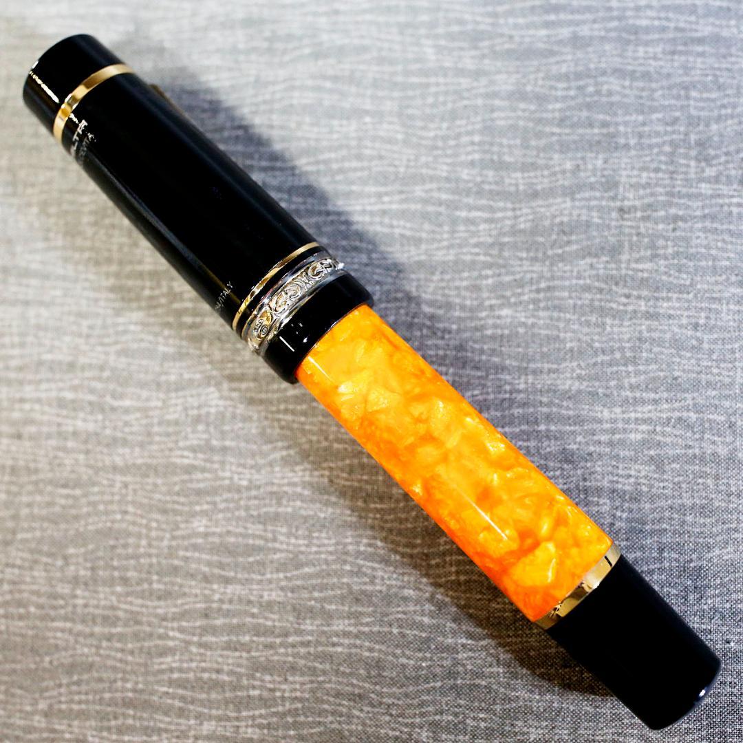 【美品 送料込み】デルタ 万年筆 ドルチェビータ　オーバーサイズ バーメイル