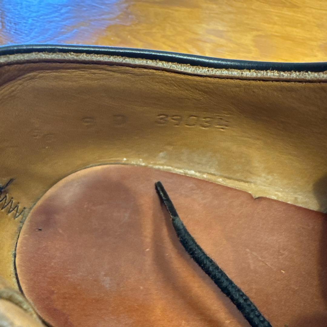 RED WING 黒 オックスフォード ローカット 9D