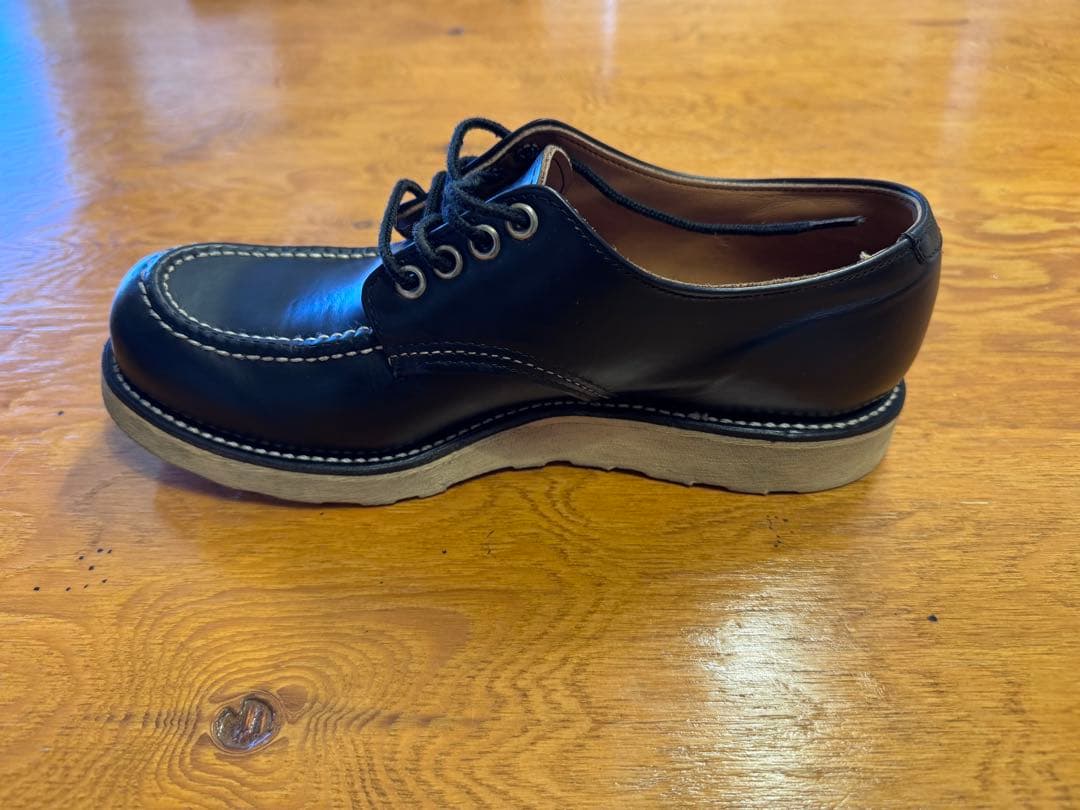 RED WING 黒 オックスフォード ローカット 9D