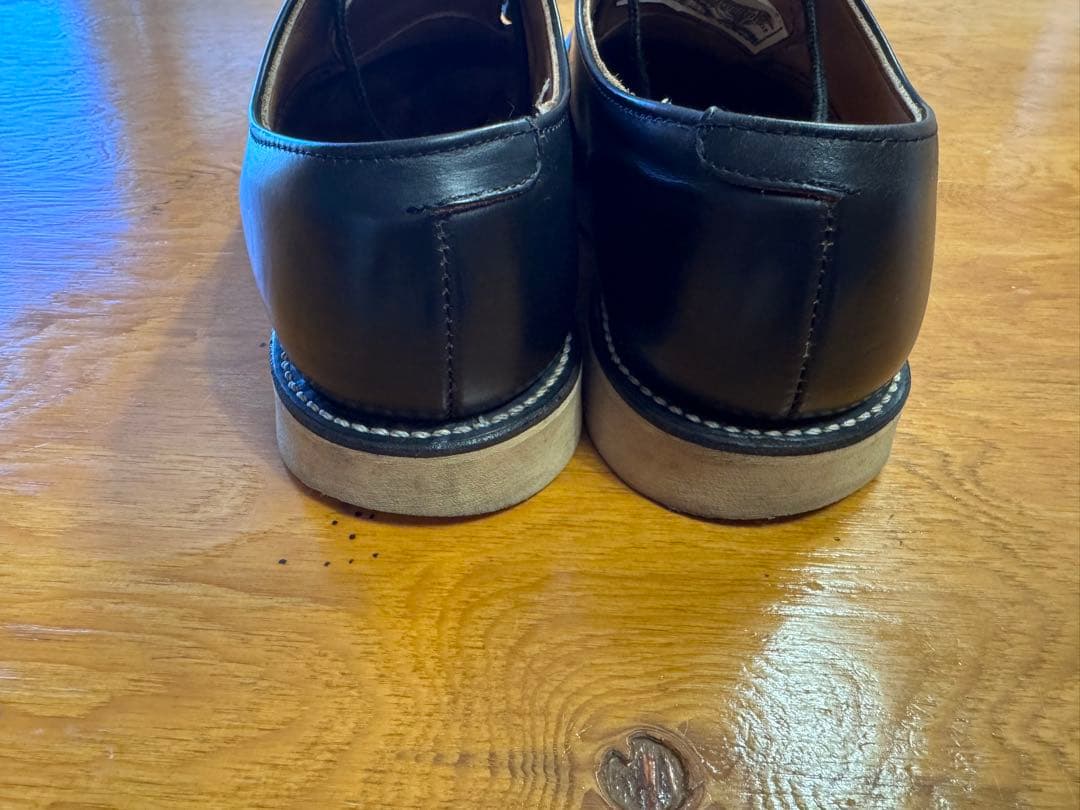 RED WING 黒 オックスフォード ローカット 9D