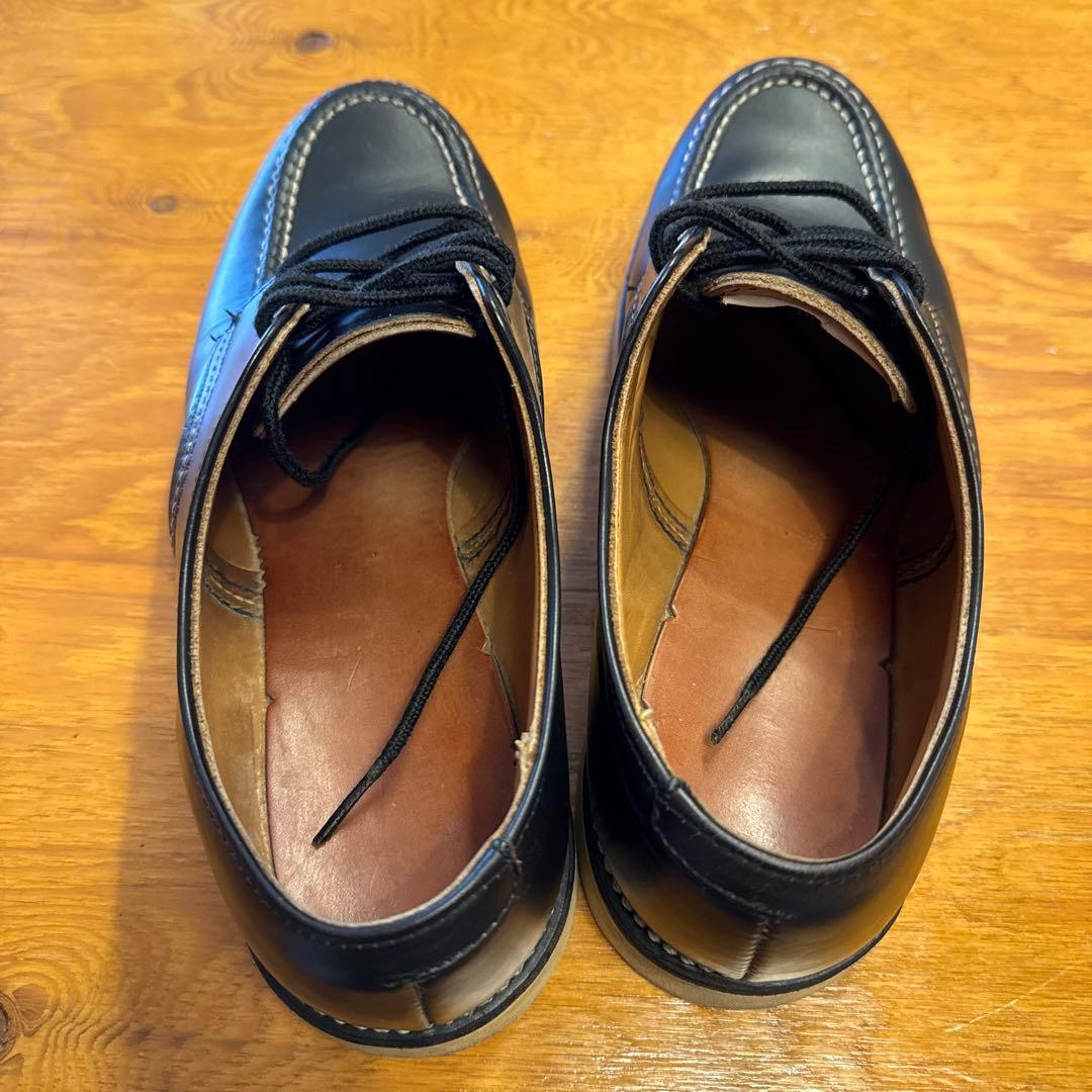 RED WING 黒 オックスフォード ローカット 9D