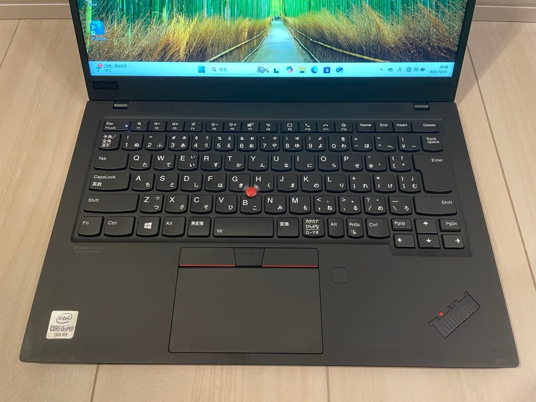 Windowsノート本体 ThinkPad X1 Carbon Gen8 i5-10310U Office