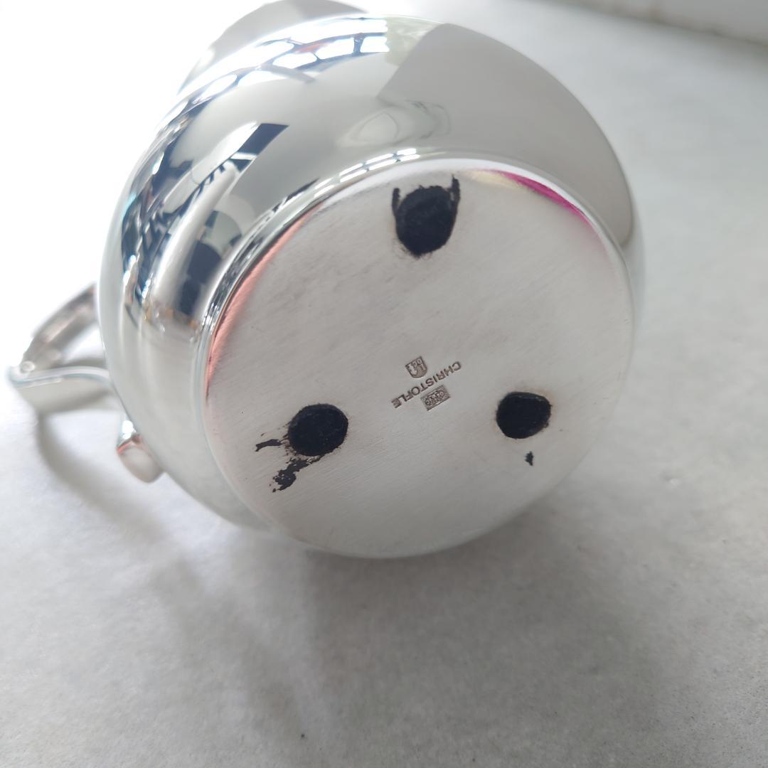 美品 クリストフル アルビ ミルクポット クリーマー ミルクジャグ