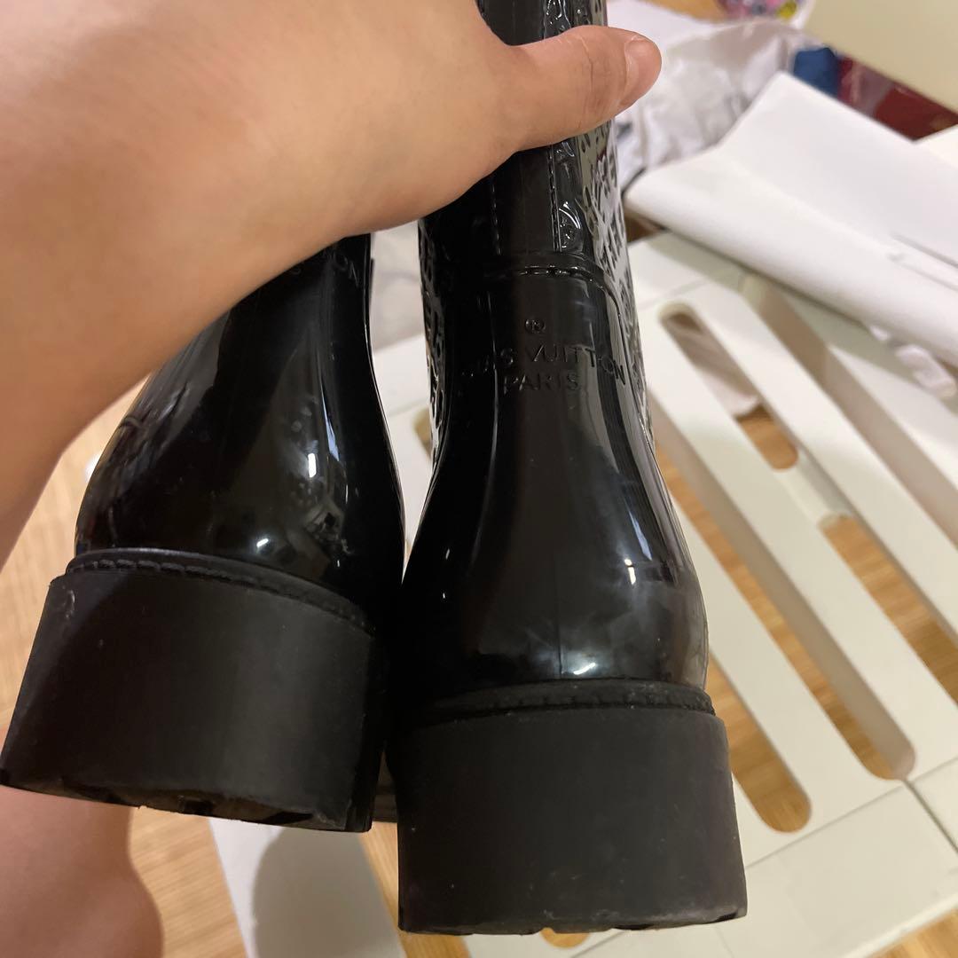 美品❣️雨靴、4、5回着用　ルイ・ヴィトン