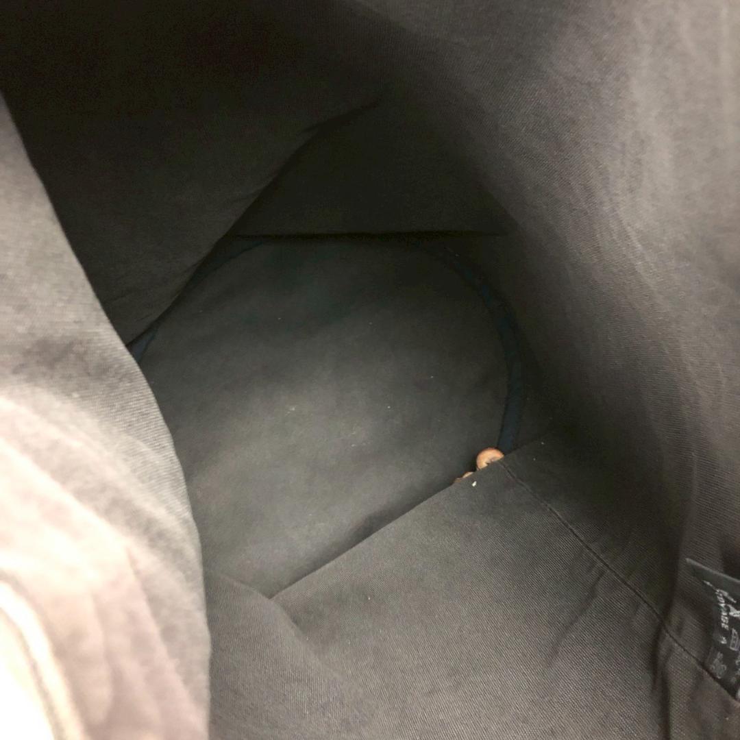 HERMES エルメス ポロションミミル 巾着 ショルダーバッグ ブラウン