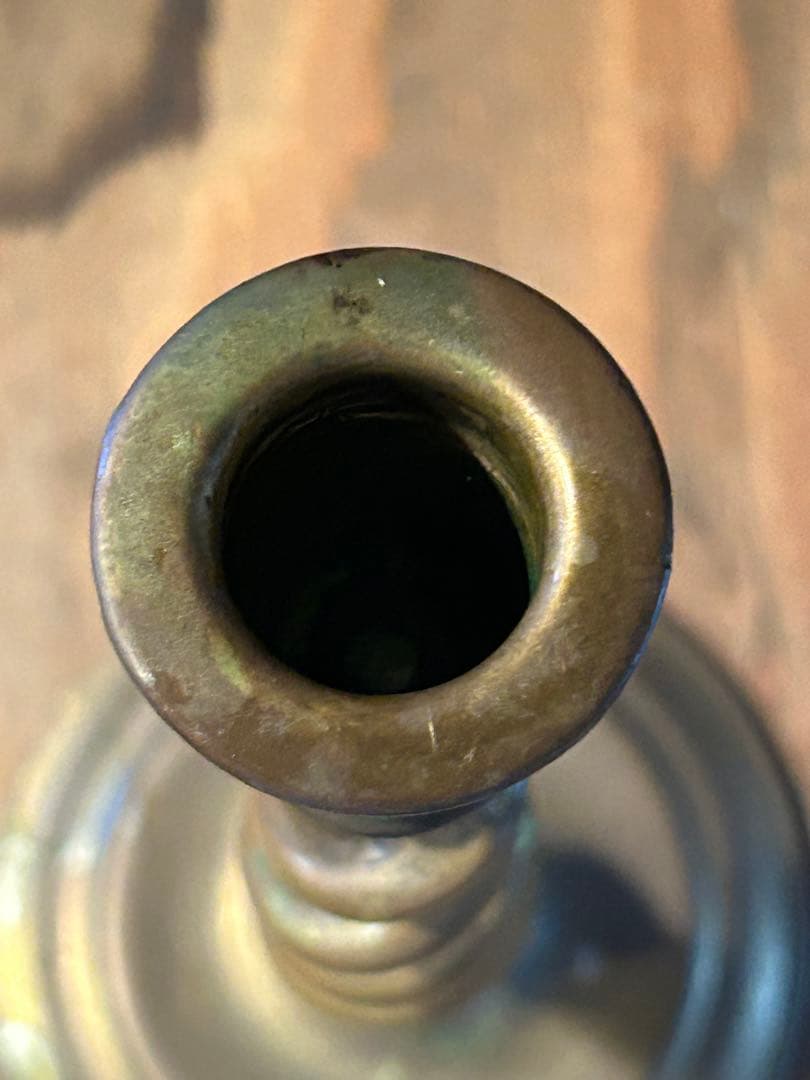 キャンドルホルダー アンティーク 年代不明