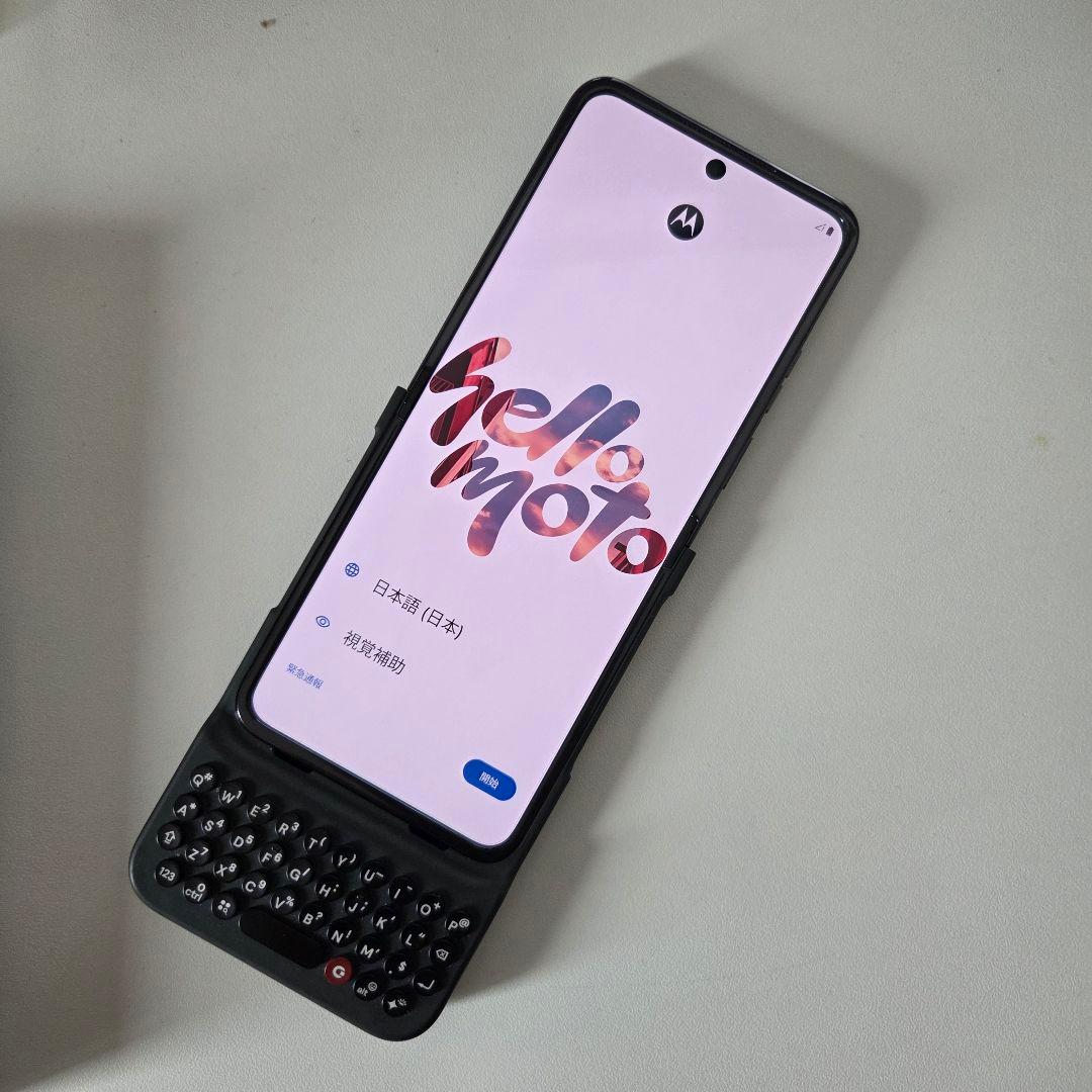 motorola razr 50 美品 + clicks keyboard