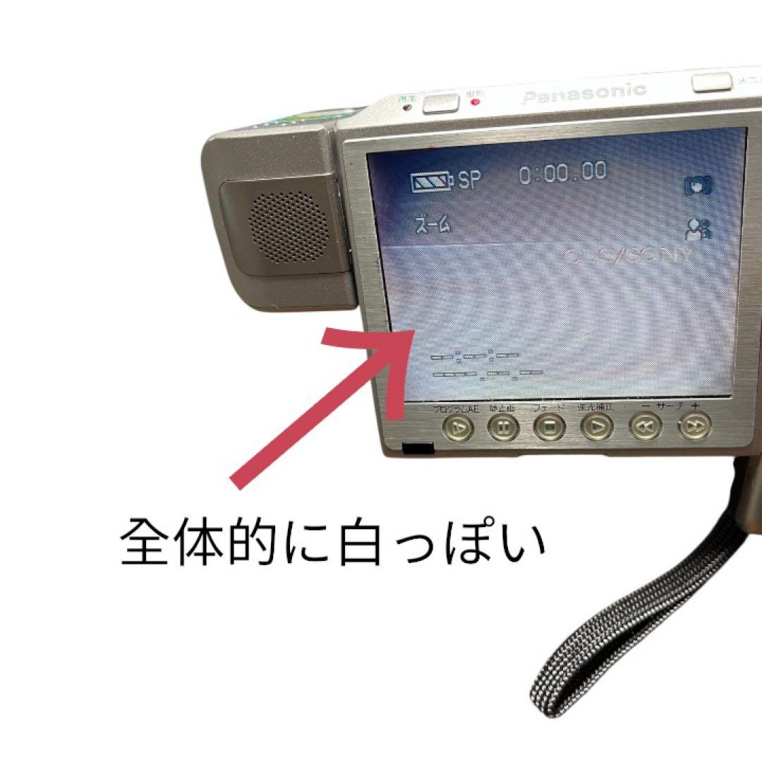 【訳あり】Panasonic NV-DE3 mini DV テープ　ビデオカメラ