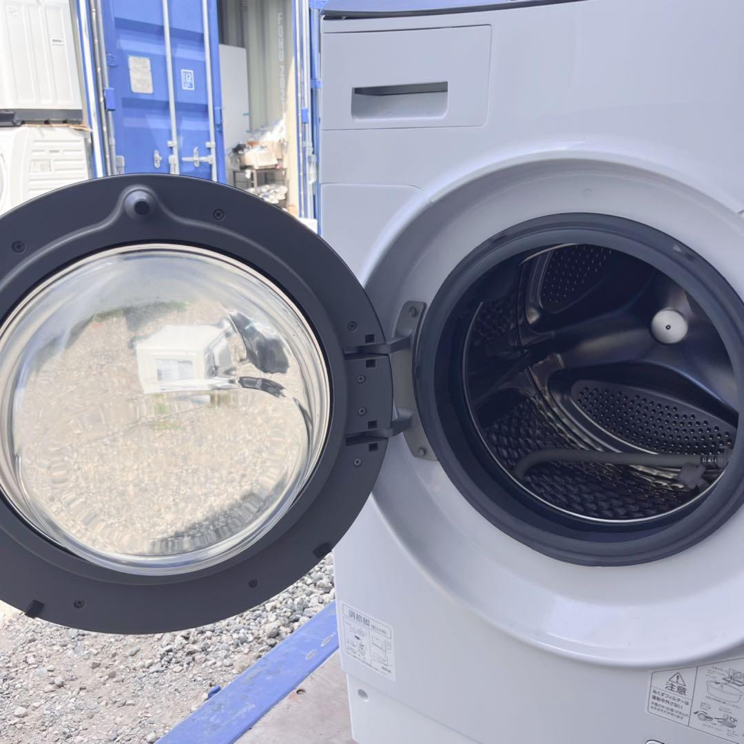 取付無料！アイリスオーヤマ熱乾燥搭載！除菌機能搭載 温水洗浄 ドラム式洗濯機！