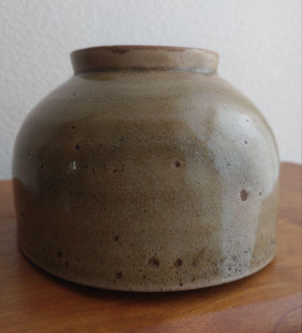 【高麗・李朝・朝鮮】高麗青磁茶碗　古陶　象嵌菊花文　雲鶴狂言袴