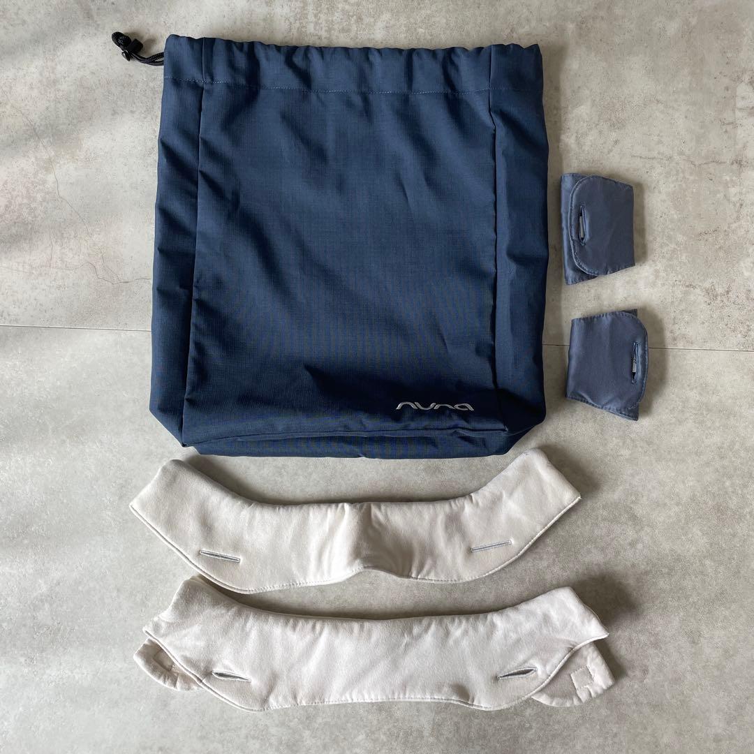 NUNA cudl カドル ベビーキャリア 抱っこ紐 ネイビー（付属品あり）