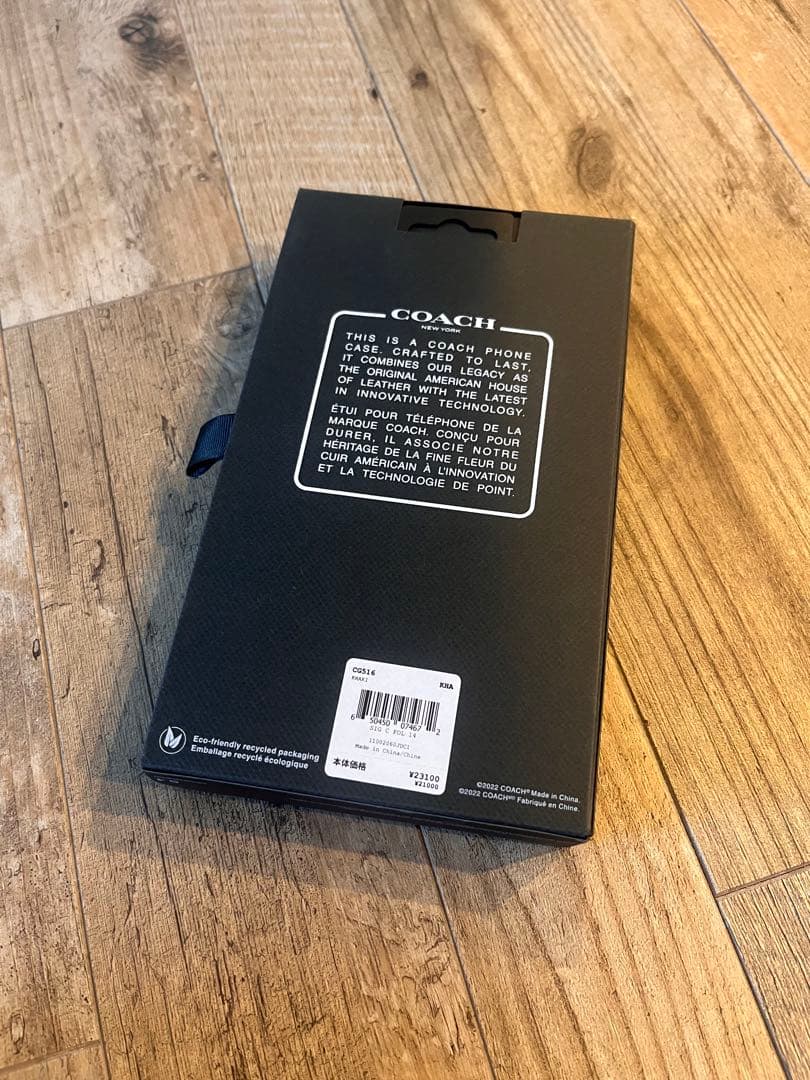 COACH iPhone 13 & 14 手帳型ケース 新品未使用