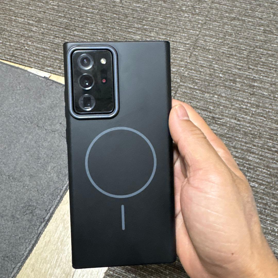 Samsung Galaxy Note 20ultraブラック 本体 + ケース