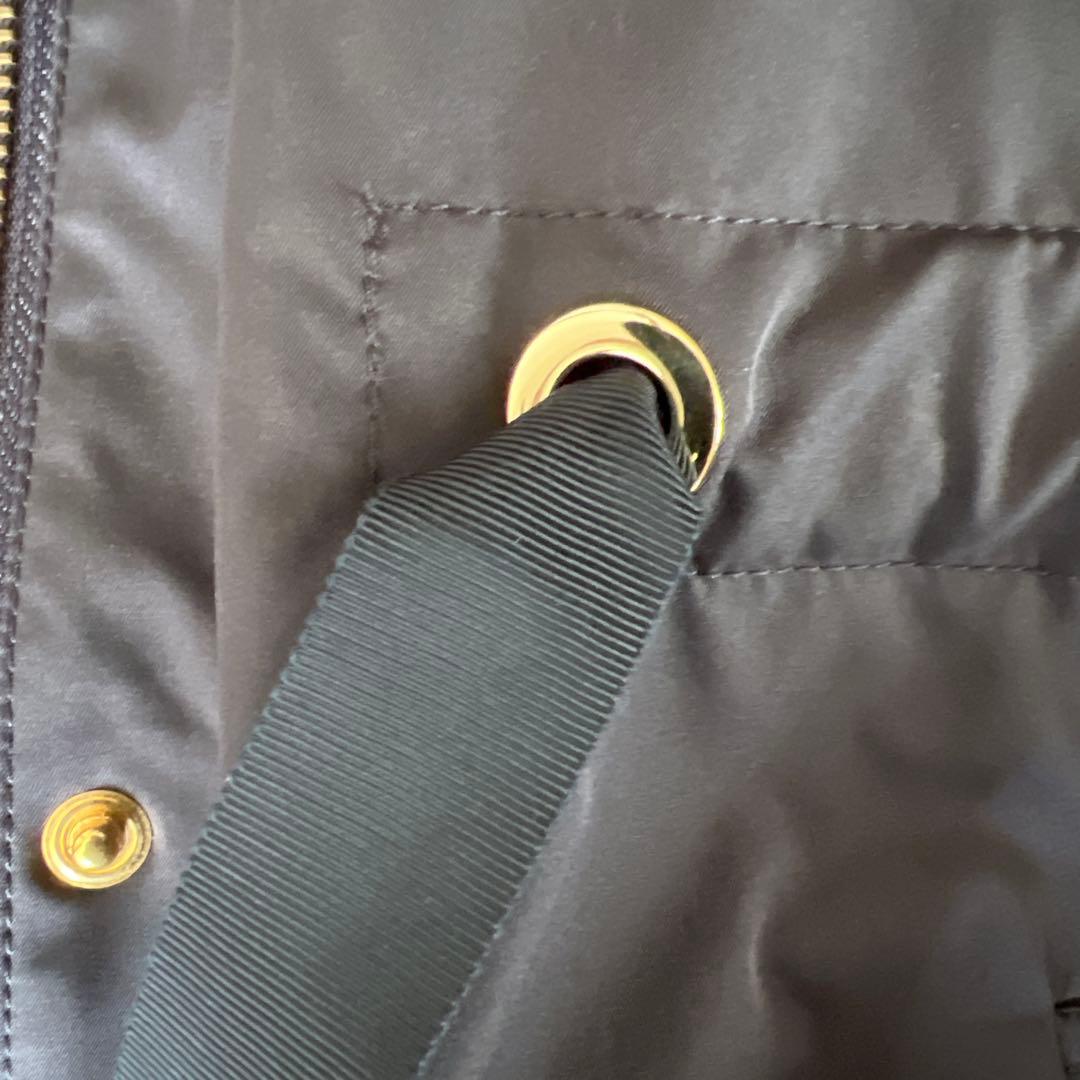 新品ANAYI ブライトツイルライナー付モッズコート　ネイビー 36サイズ