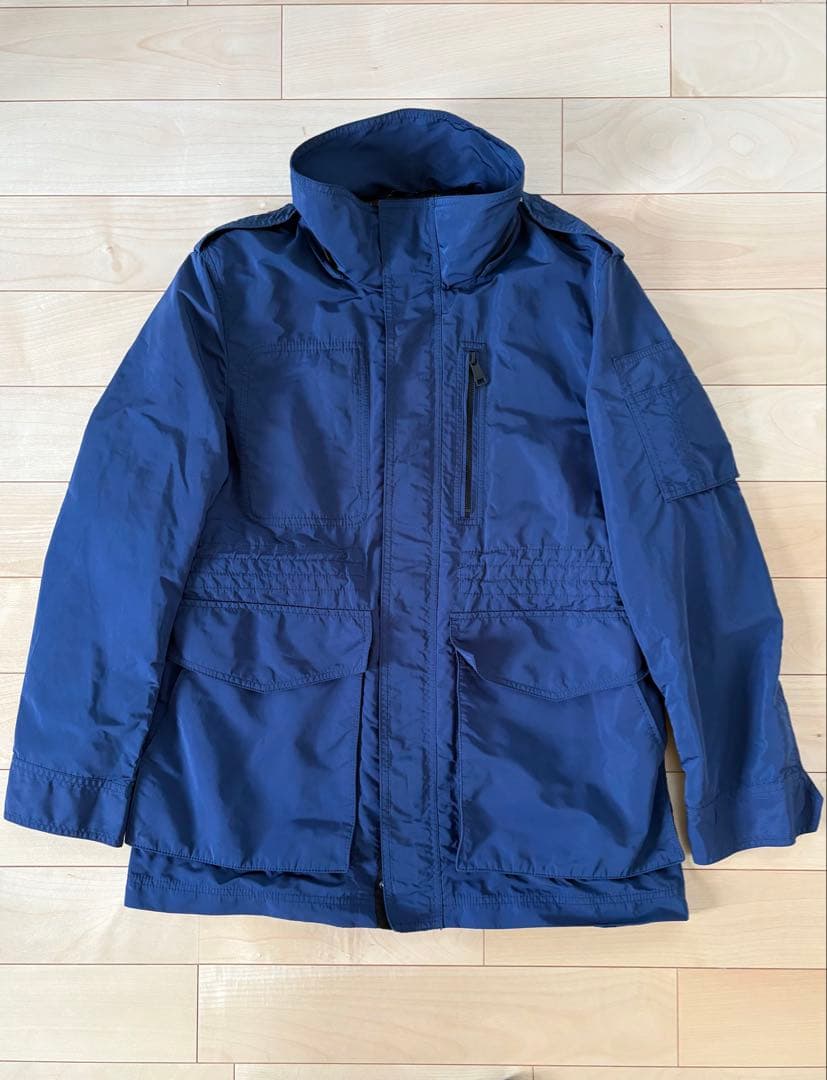 BURBERRY BLACK LABEL ネイビー ナイロンジャケット