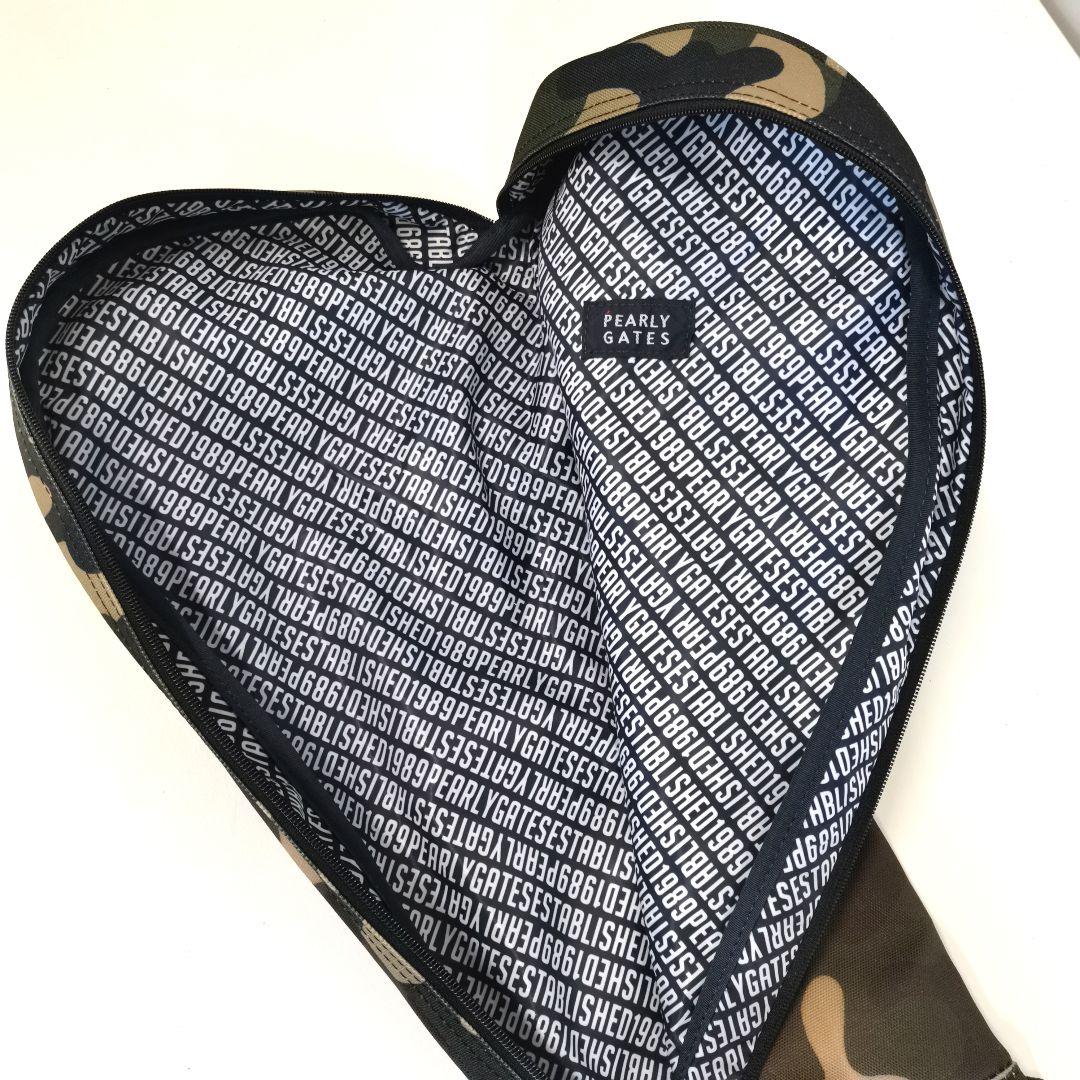 美品☆PEARLY GATES パーリーゲイツ ゴルフ クラブケース カモフラ