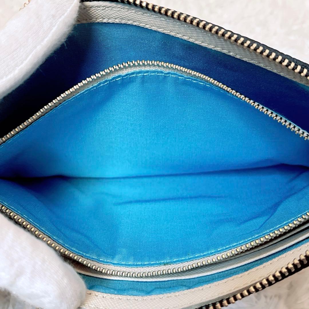 ✨未使用・定価7万✨ ADMJ ウォレットショルダー スワロフスキー ガンメタル