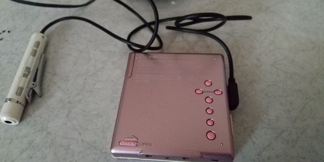 SONY ソニー MD ウォークマン ピンク ローズ MZ-E520P ジャンク