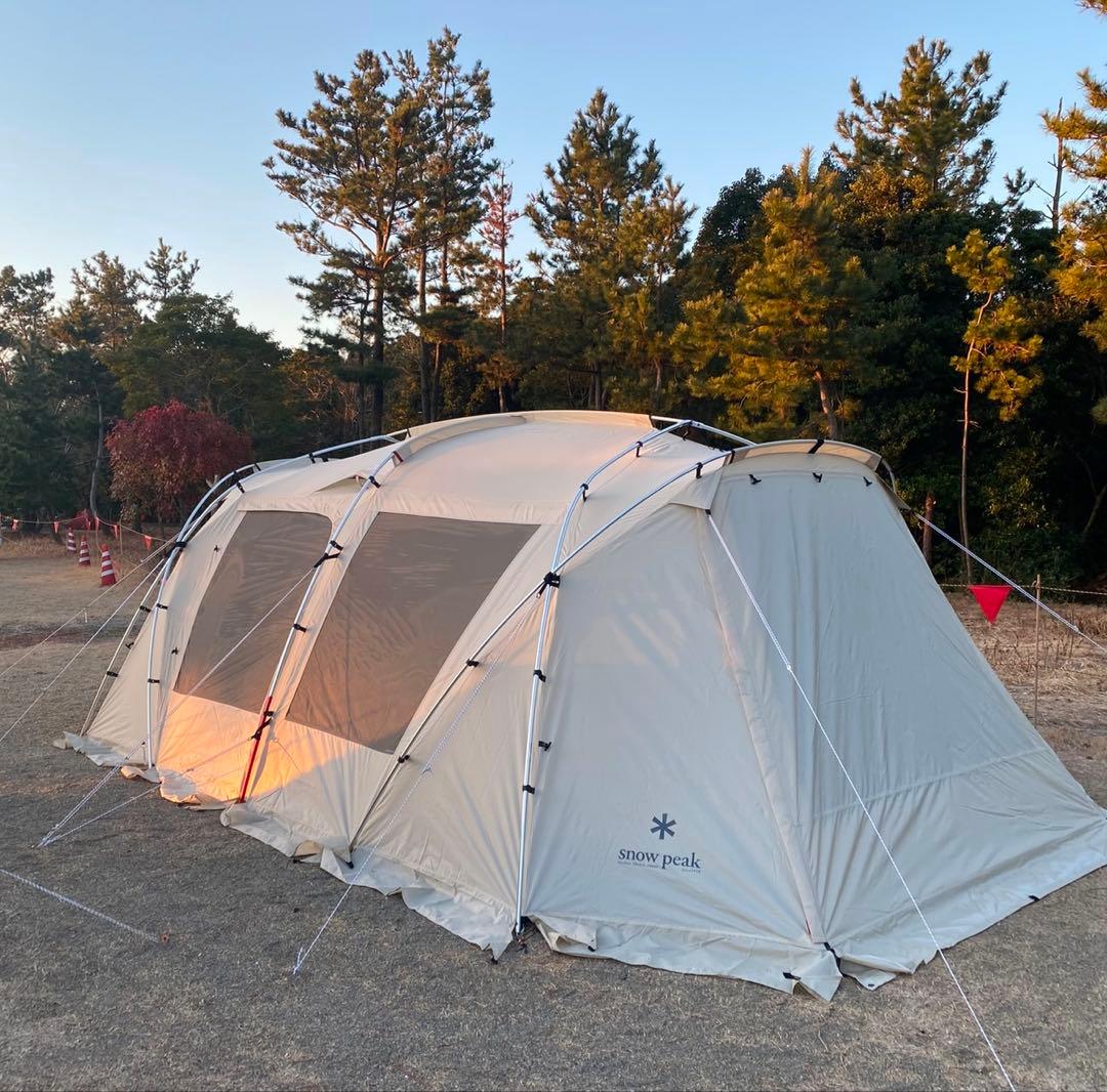 スノーピーク 雪峰祭 2022秋 ランドロックM アイボリー オプションセット