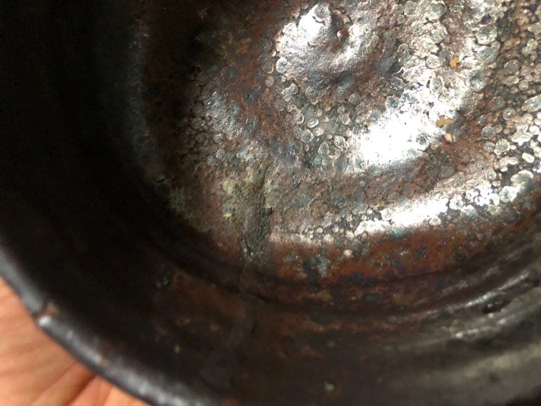 加藤唐九郎？の鼠志野茶碗 検抹茶碗茶道具古志野