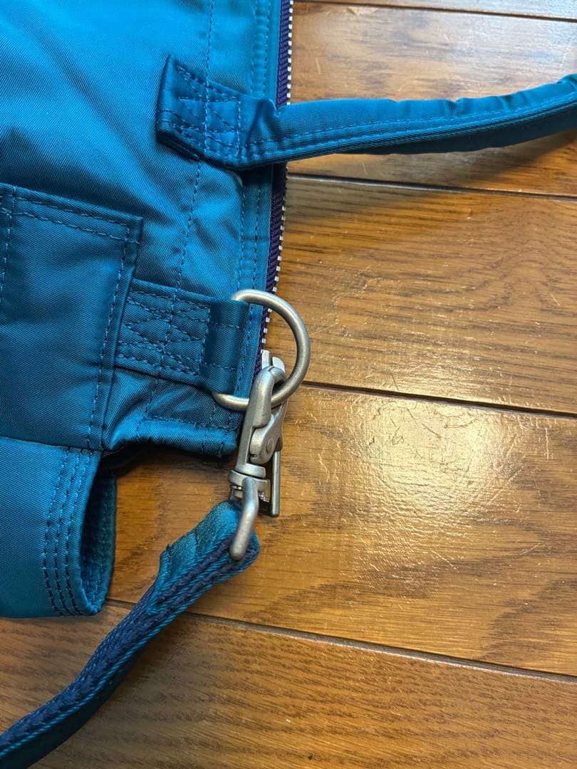 sacai × poter ヘルメットバッグ ターコイズ サカイ ポーター