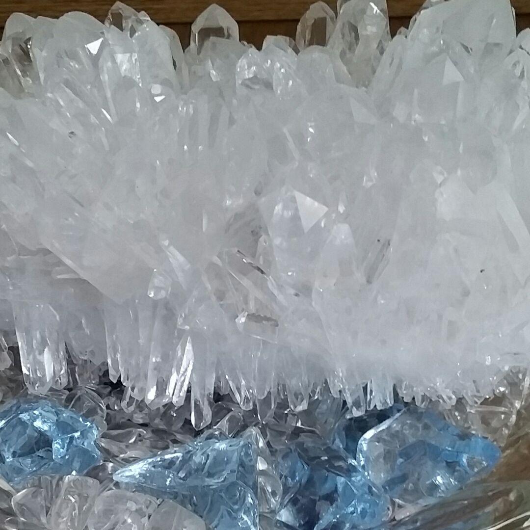 水晶　クラスター　中国産