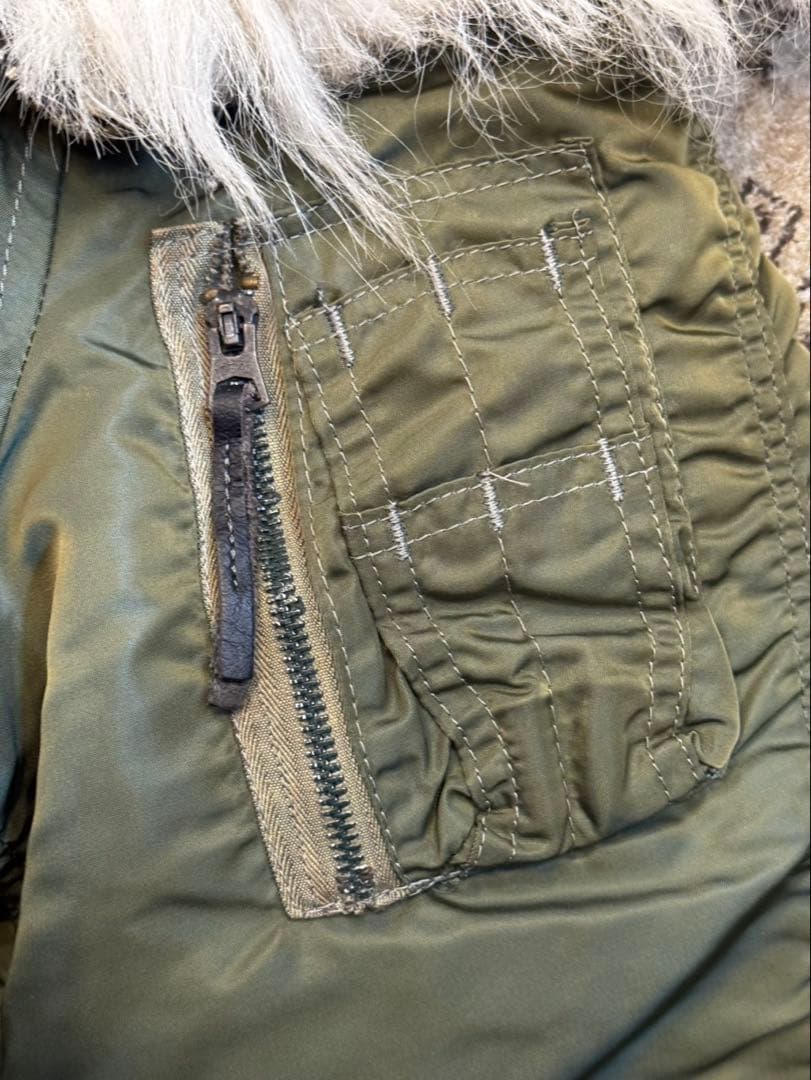 60s USAF N-2B フライトジャケット 米軍実物 Medium