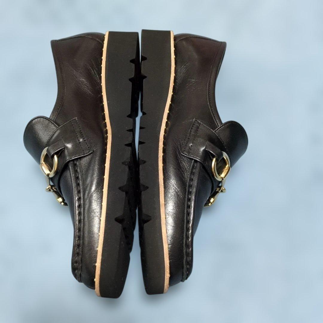 美品　DIANA ブラック ローファー