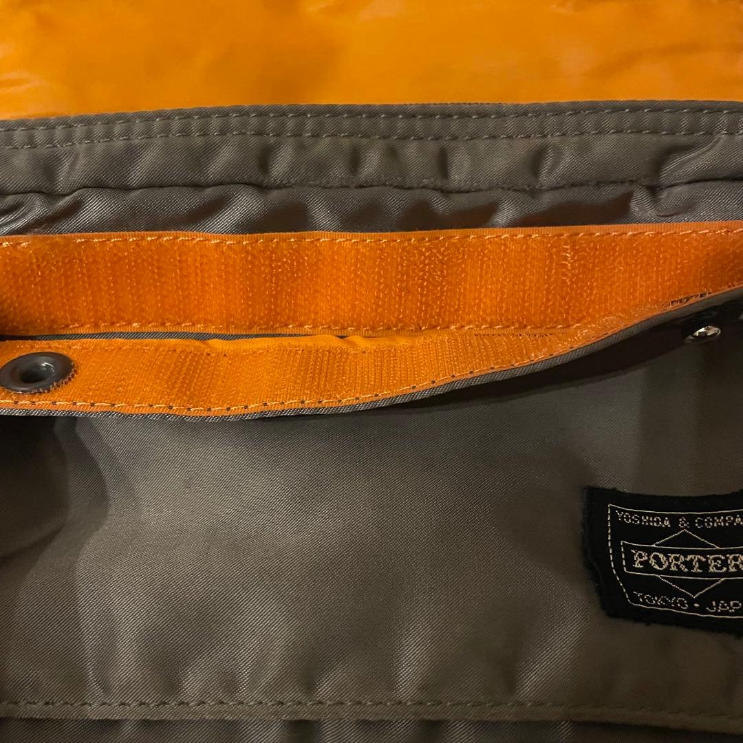 PORTER ポーター タンカー ショルダーバッグ グレー ショルダーウォレット