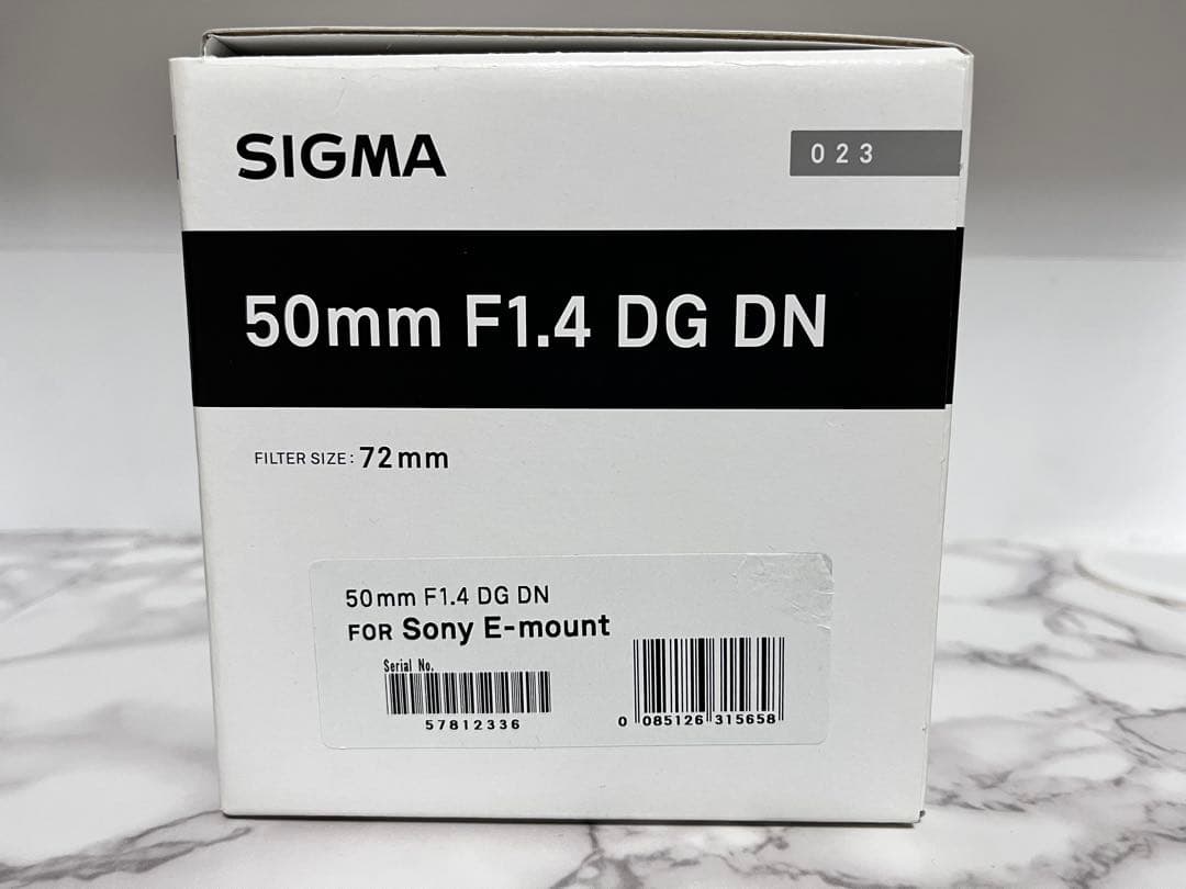 SIGMA 50mm F1.4 DG DN | Art ソニー