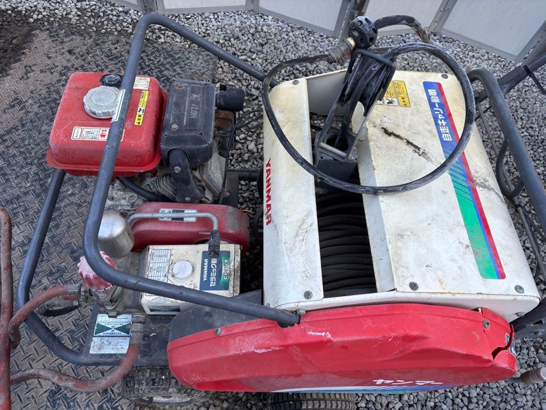 YANMARヤンマーセラミック自走キャリー動噴 CP30E ACPG300噴霧器