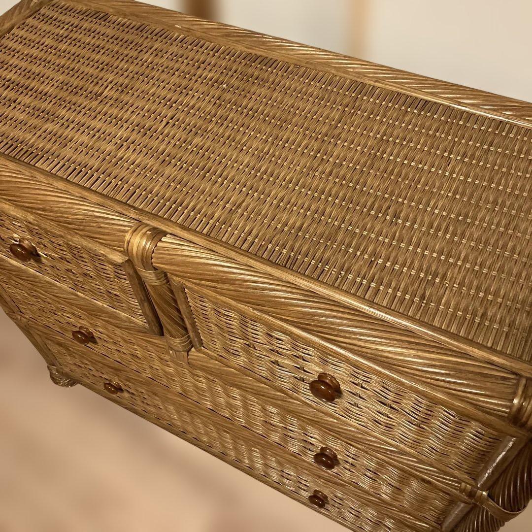 籐　チェスト　ラタン製品